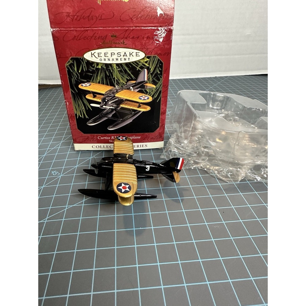 HALLMARK 1999 CURTISS R3C-2 SEAPLANE #3 SKY'S THE LIMIT KEEPSAKE ORNAMENT
